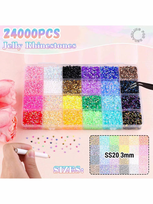 Y2K DIY Bedazzle Kit - 24,000 Pieces